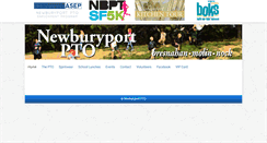 Desktop Screenshot of newburyportpto.com