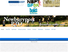 Tablet Screenshot of newburyportpto.com